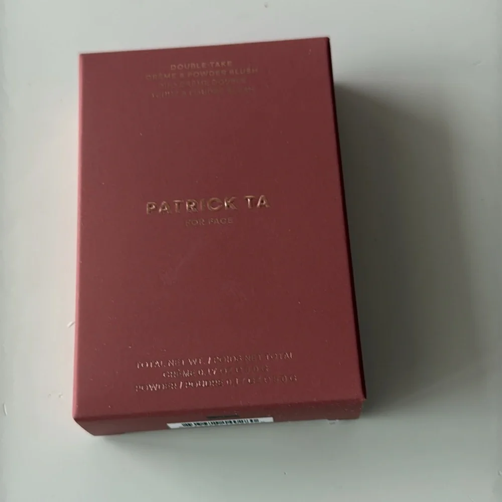 Patrick Ta Velvet Blush - She’s Blushing  (crème and powder)